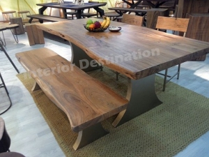 Organic Dining Set With Logger Base Manufacturer Supplier Wholesale Exporter Importer Buyer Trader Retailer in Gurgaon Haryana India